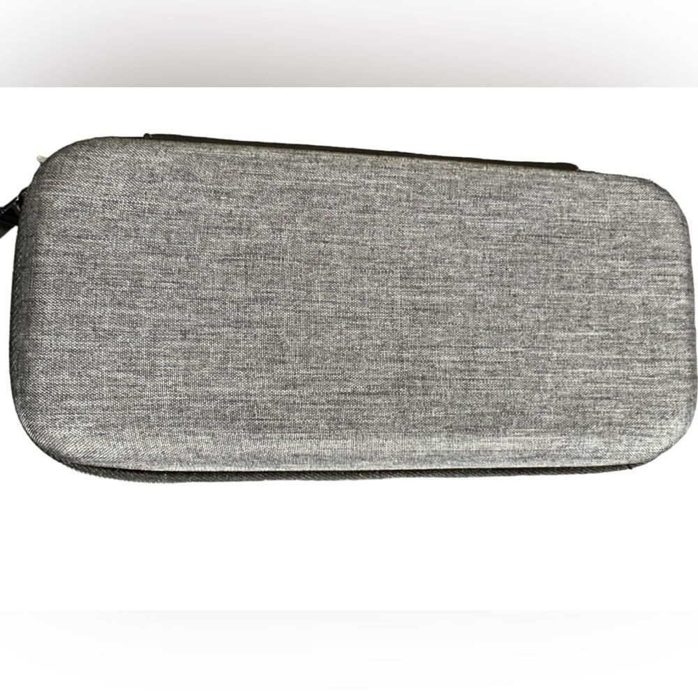 Nintendo Switch Carrying Case Black & Grey w/ Mesh Pocket and internal strap GUC - Picture 9 of 16
